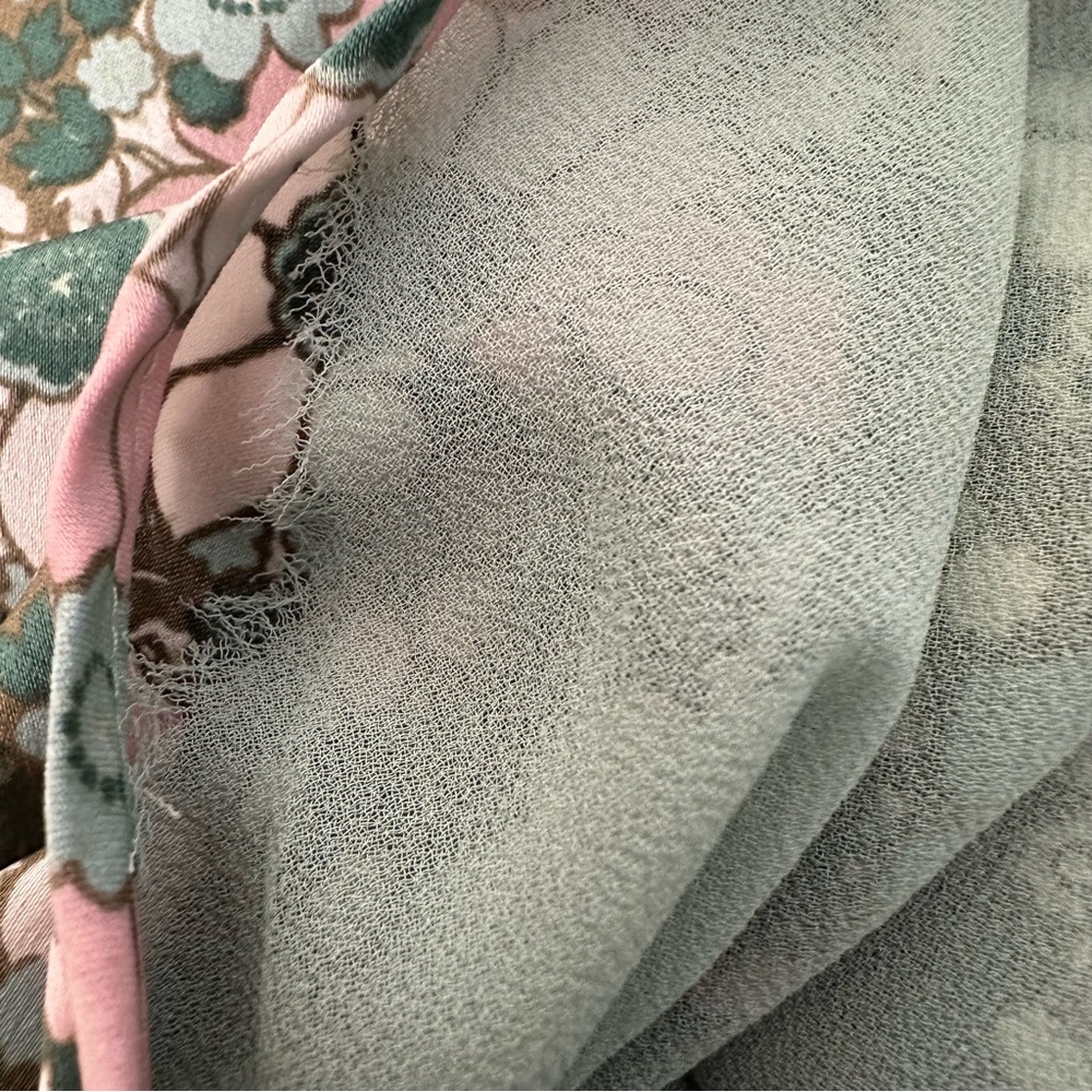 Cotton Candy Floral Skirt & Top Set Size M & L - Picture 10 of 12